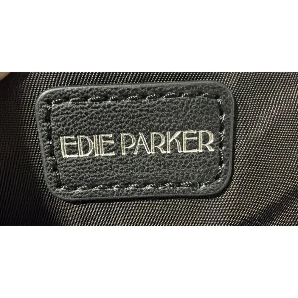 Edie Parker 'Weedie' Mini Grass Tinsel Handbag Metallic Blue New